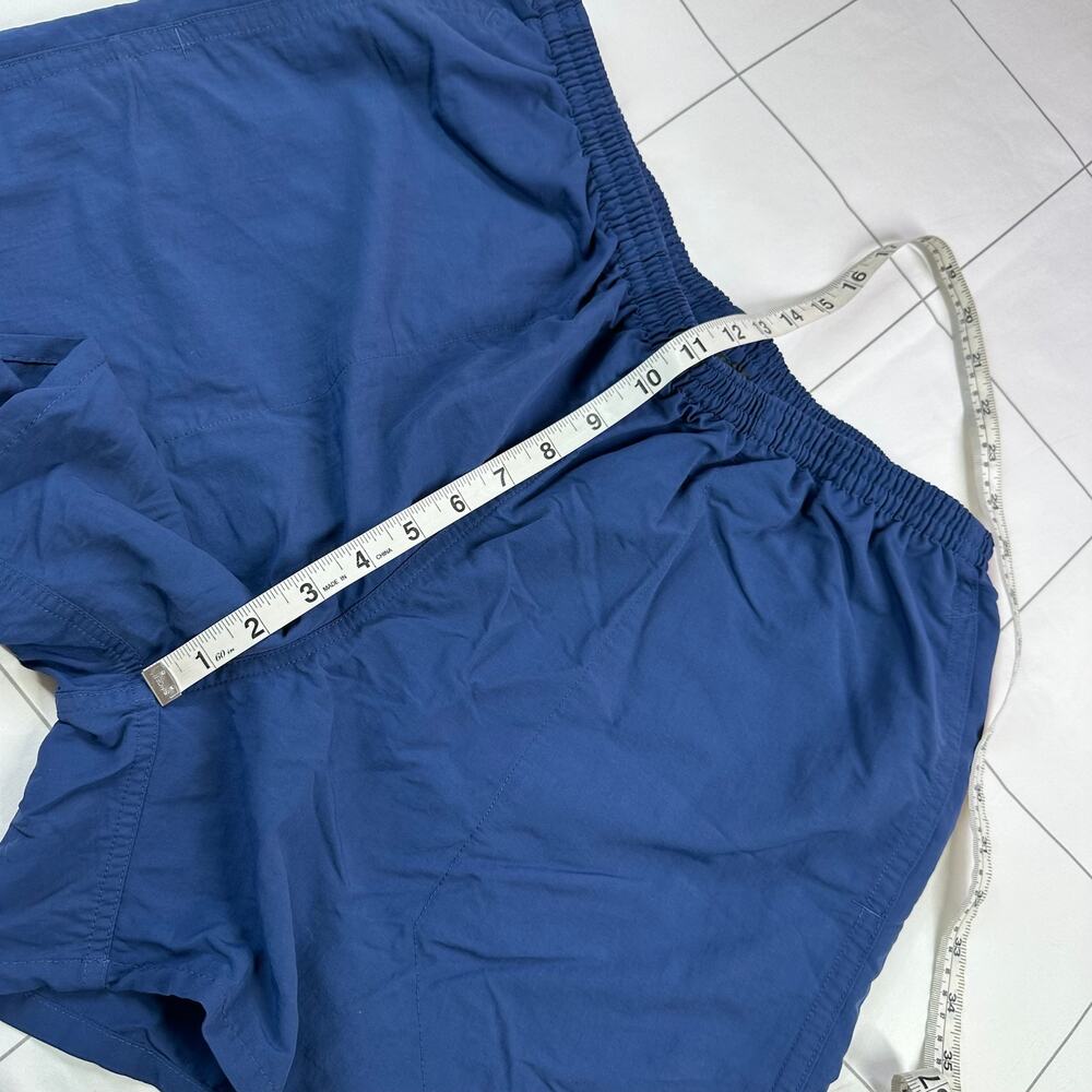 Patagonia Baggies Shorts Mens Large Blue 5" Athletic Hiking Travel Nylon Camp - Picture 8 of 11